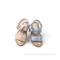 Sapatos infantis sandálias de sapatos de menina bowknot